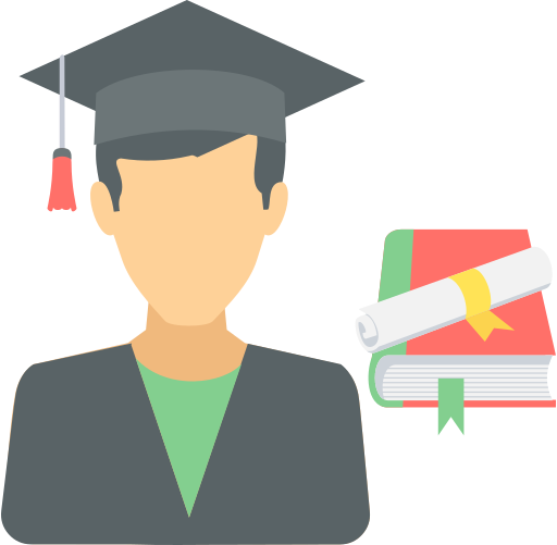 graduación icono gratis