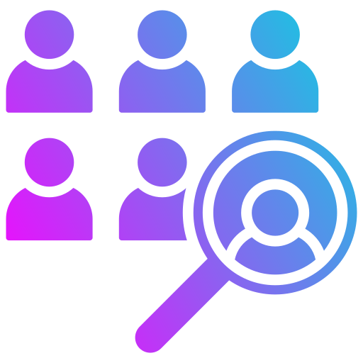 reclutamiento icono gratis