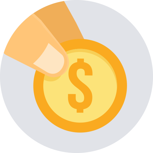 돈 무료 아이콘