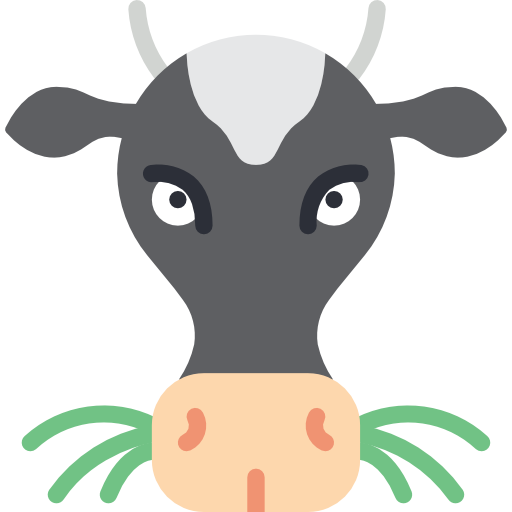 vaca icono gratis