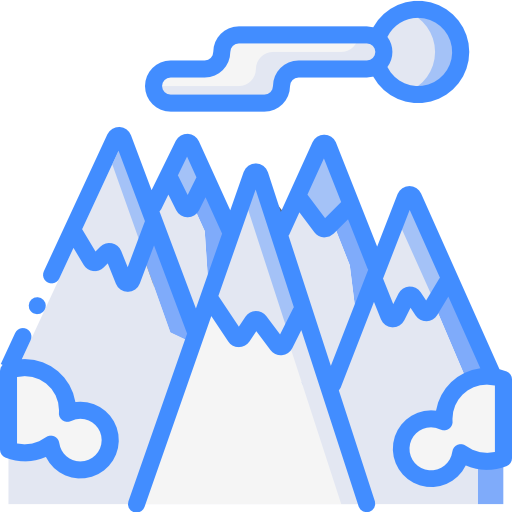 Mountain Basic Miscellany Blue icon