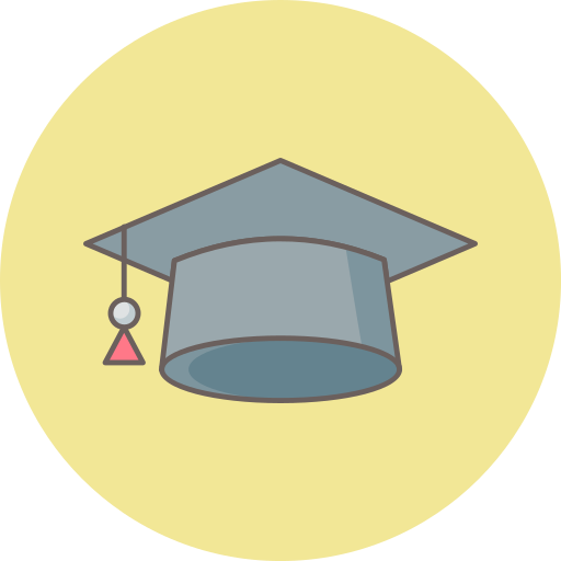 graduación icono gratis