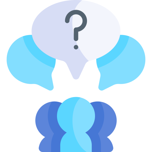 opinión icono gratis