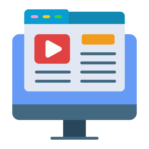 videoinhalte kostenlos Icon videoinhalte kostenlos Icon