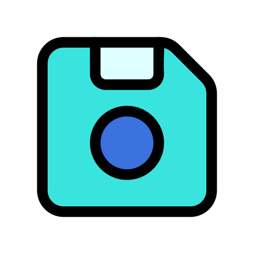 Floppy disc free icon