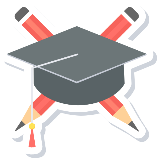 graduación icono gratis
