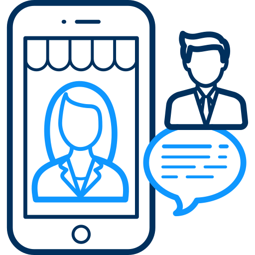 comunicación icono gratis