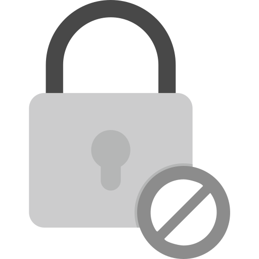 막힌 무료 아이콘