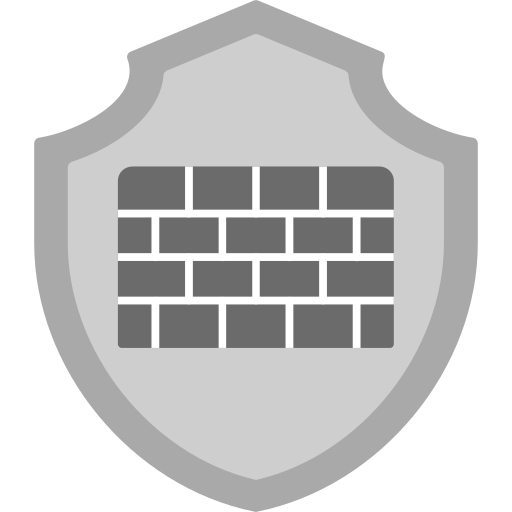 muro defensivo icono gratis