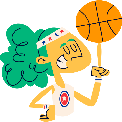 basquetebol grátis figurinha