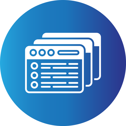 cortina a la italiana icono gratis