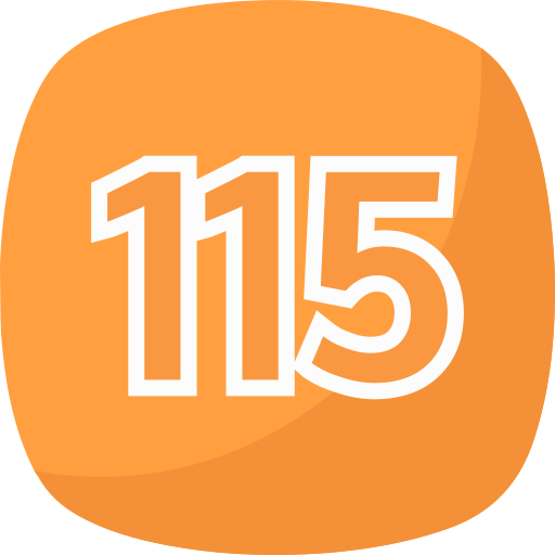 115 grátis ícone 115 grátis ícone