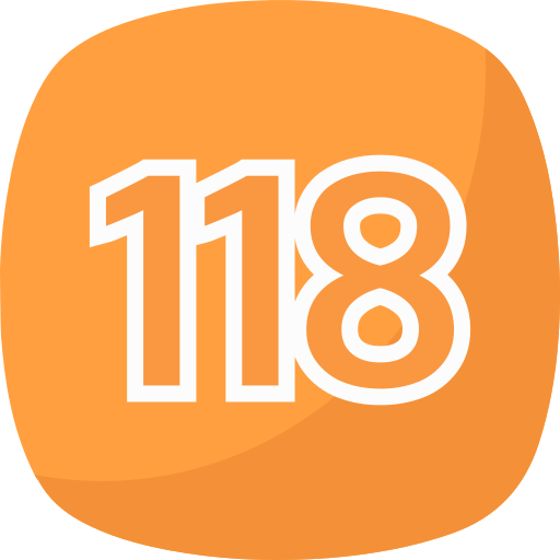 118 grátis ícone 118 grátis ícone