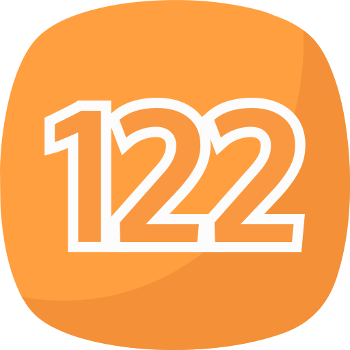 122 icono gratis