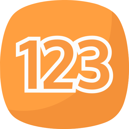 123 icono gratis