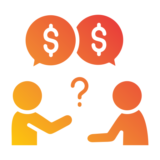 Negotiation free icon