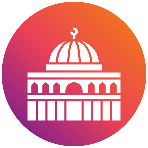 cúpula de la roca icono gratis