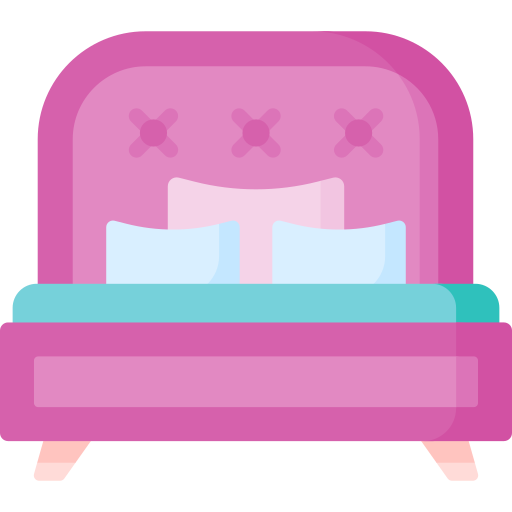 cama matrimonial icono gratis