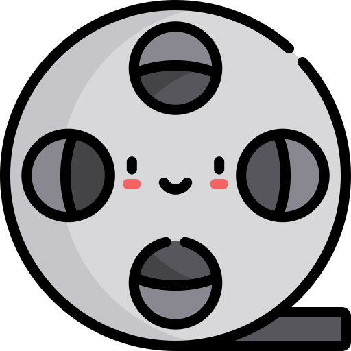 Movie Kawaii Lineal color icon