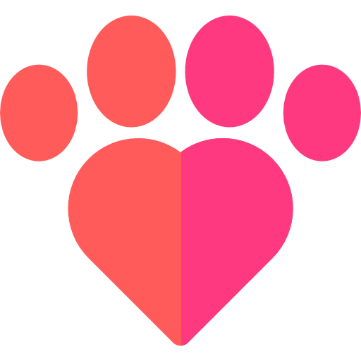 Animal, cats, heart, love, paw, pet, yummy icon - Download on Iconfinder