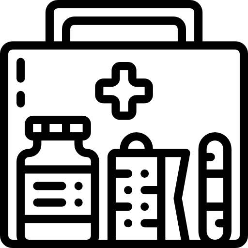 kit de primeros auxilios icono gratis