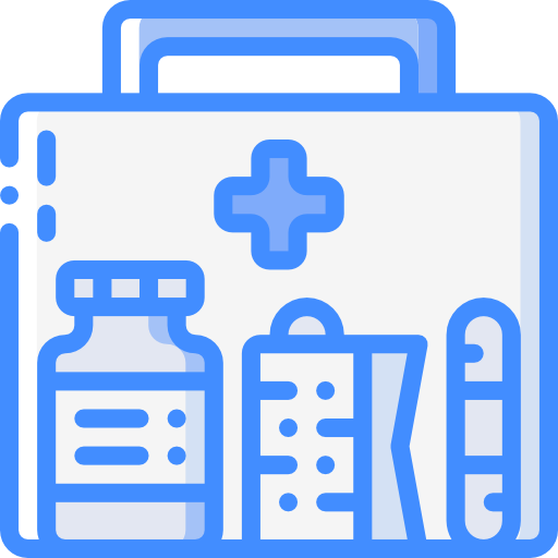 kit de primeros auxilios icono gratis