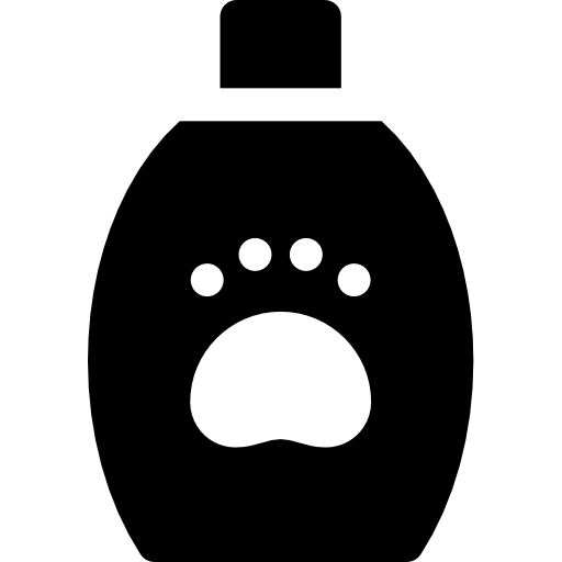 Pet shampoo free icon