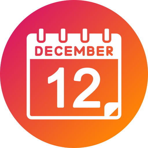 diciembre icono gratis