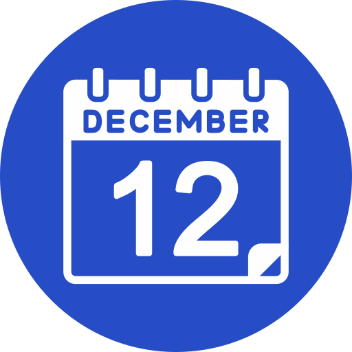 diciembre icono gratis