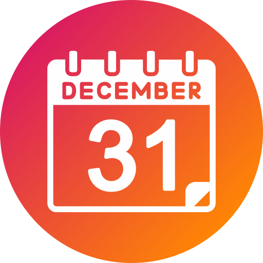 días del calendario icono gratis