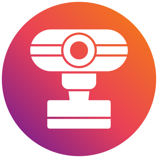 cámara web icono gratis