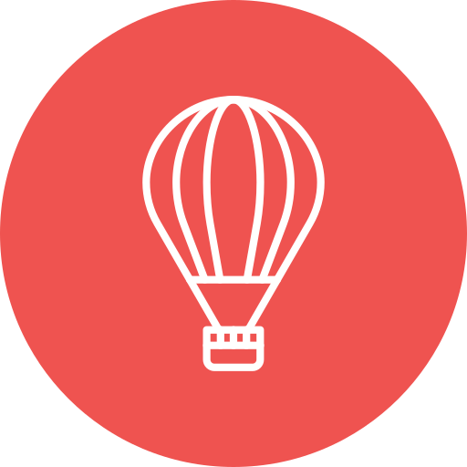 balão de ar quente grátis ícone