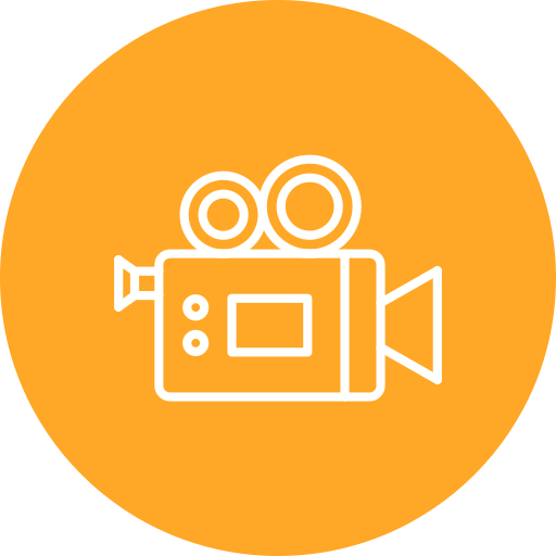 camara de video icono gratis