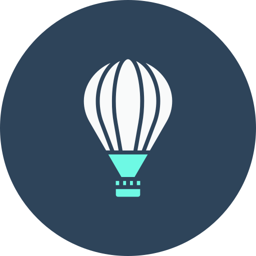 balão de ar quente grátis ícone