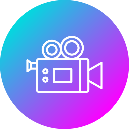 camara de video icono gratis