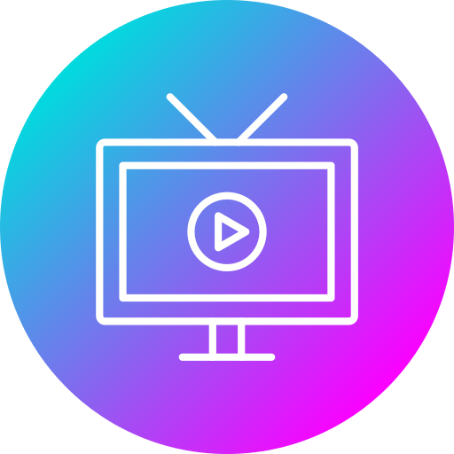 pantalla de televisión icono gratis