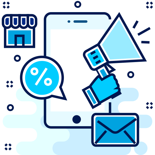 medios de comunicación icono gratis