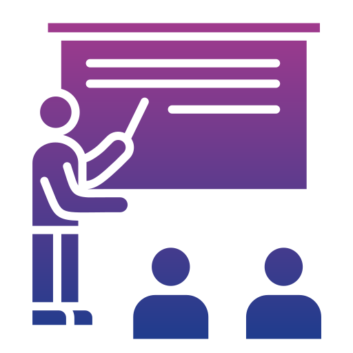 capacitación icono gratis