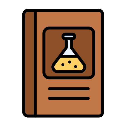 libro de quimica icono gratis