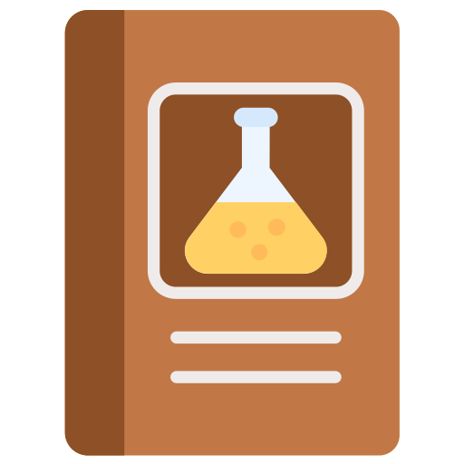 libro de quimica icono gratis