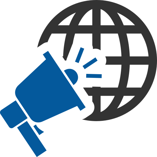 medios de comunicación icono gratis