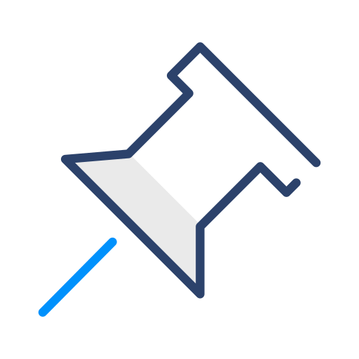 alfiler icono gratis