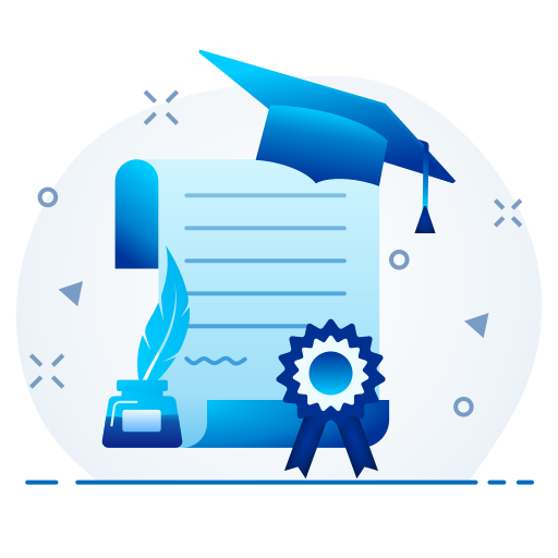 graduación icono gratis