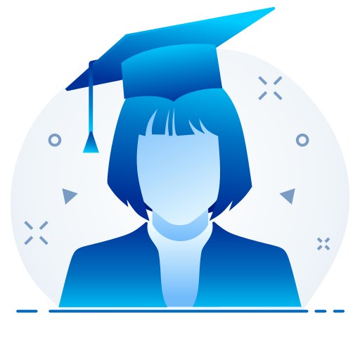 graduación icono gratis