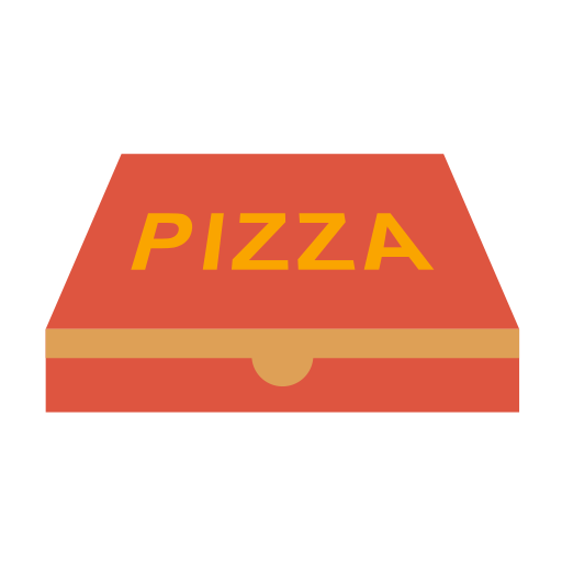 caja de pizza icono gratis