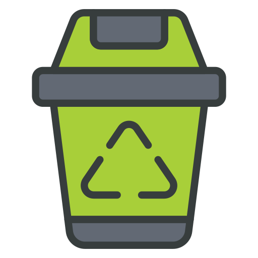 papelera de reciclaje icono gratis