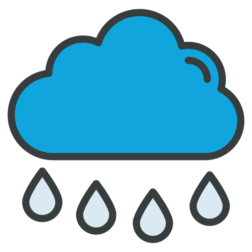 Rainfall free icon Rainfall free icon