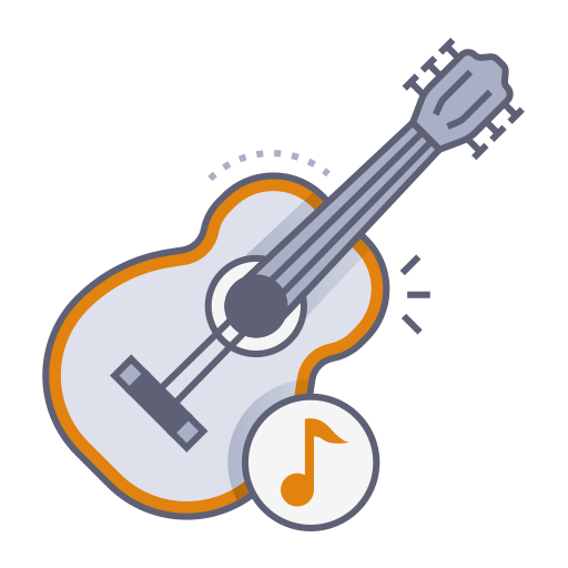 guitarra icono gratis