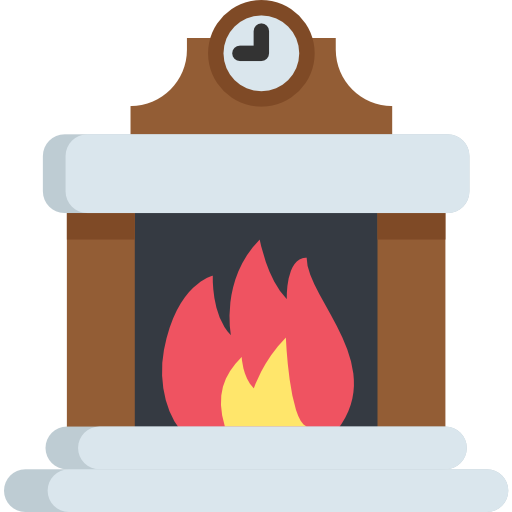 Fireplace Free Icon