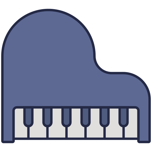 piano icono gratis